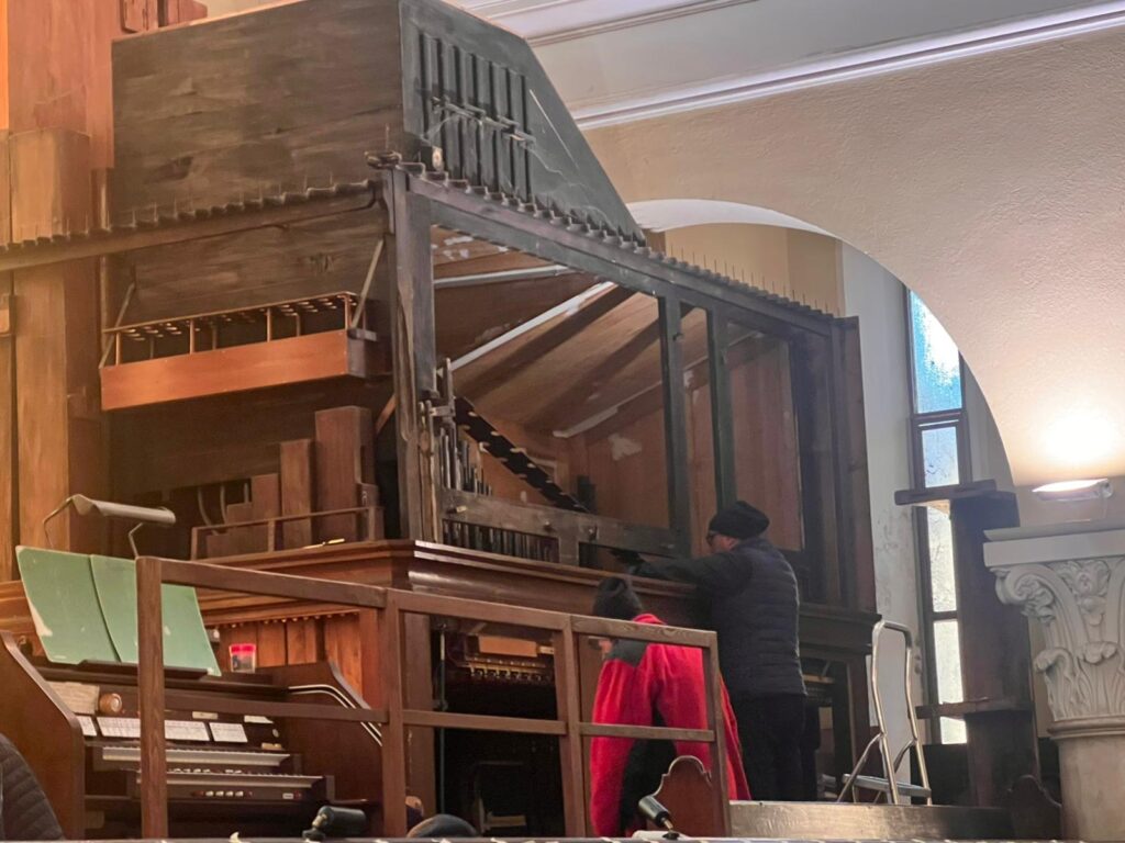 L'organo del tempio di Torre Pellice